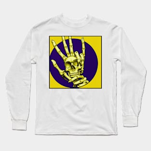 Skull Hand Long Sleeve T-Shirt